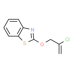 Benzothiazole, 2-(2-chloroallyloxy)- (6CI) Structure