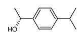 Benzenemethanol, alpha-methyl-4-(1-methylethyl)-, (alphaR)- (9CI)结构式