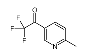 2,2,2-trifluoro-1-(6-methylpyridin-3-yl)ethanone Structure