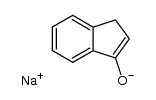 sodium 1H-inden-3-olate结构式