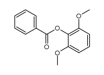 2,6-dimethoxyphenyl benzoate Structure