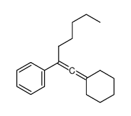 1-cyclohexylidenehept-1-en-2-ylbenzene Structure