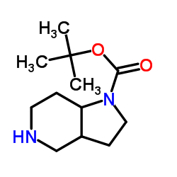 1-Boc-1H-octahydropyrrolo[3,2-c]pyridine Structure