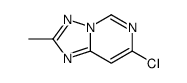 7-chloro-2-methyl[1,2,4]triazolo[1,5-c]pyrimidine Structure