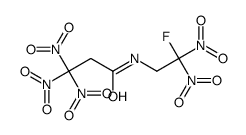 N-(2-fluoro-2,2-dinitroethyl)-3,3,3-trinitropropanamide结构式