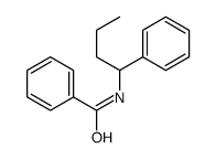 N-(1-phenylbutyl)benzamide结构式