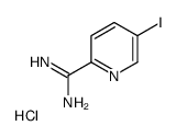 5-iodopyridine-2-carboximidamide,hydrochloride Structure