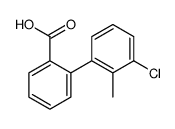 2-(3-chloro-2-methylphenyl)benzoic acid Structure