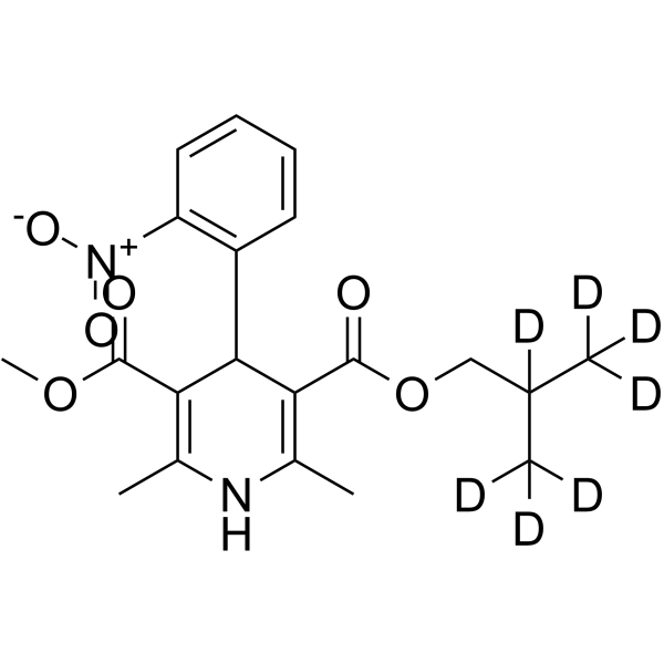 Nisoldipine-d7 Structure