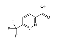 6-(三氟甲基)哒嗪-3-羧酸结构式