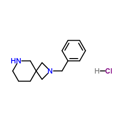 2-benzyl-2,6-diazaspiro[3.5]nonane Structure