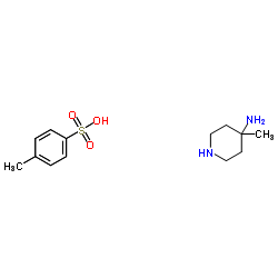 4-Methyl-4-piperidinamine 4-methylbenzenesulfonate (1:2)图片