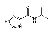 N-(1-methylethyl)-1H-1,2,4-triazole-3-carboxamide结构式