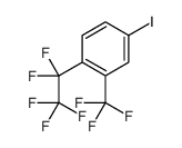 4-Iodo-1-(pentafluoroethyl)-2-(trifluoromethyl)benzene Structure