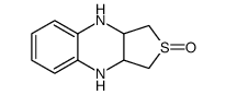 1,3,3a,4,9,9a-Hexahydrothieno[3,4-b]quinoxaline 2-oxide结构式