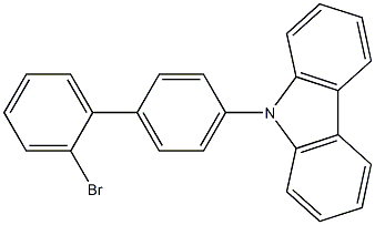 9-(2'-溴-4-联苯基)咔唑图片