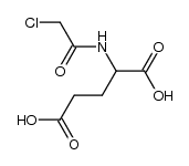 N-Chloroacetylglutamic acid Structure
