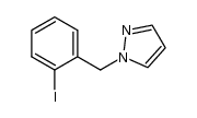 1-(2-iodobenzyl)-1H-pyrazole Structure