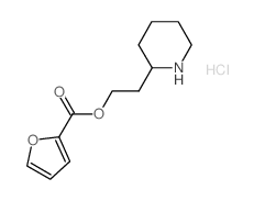2-(2-Piperidinyl)ethyl 2-furoate hydrochloride结构式