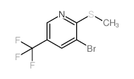 3-Bromo-2-(methylthio)-5-(trifluoromethyl)pyridine picture