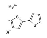 magnesium,5-thiophen-2-yl-2H-thiophen-2-ide,bromide Structure
