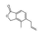 4-methyl-5-prop-2-en-1-yl-2-benzofuran-1(3H)-one Structure