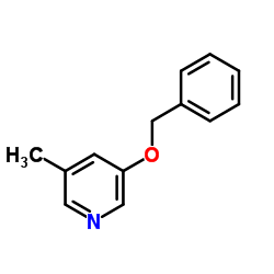 3-(Benzyloxy)-5-methylpyridine structure