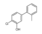 2-chloro-5-(2-methylphenyl)phenol Structure