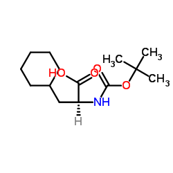 (R)-2-tert-Butoxycarbonylamino-3-cyclohexylpropionic acid picture