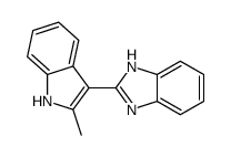 2-(2-methyl-1H-indol-3-yl)-1H-benzimidazole Structure