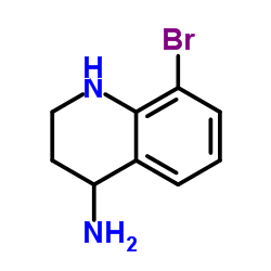 8-Bromo-1,2,3,4-tetrahydro-4-quinolinamine Structure