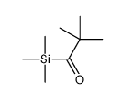 2,2-dimethyl-1-trimethylsilylpropan-1-one结构式