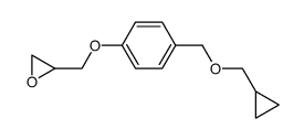 2-((4-((cyclopropylmethoxy)methyl)phenoxy)methyl)oxirane Structure