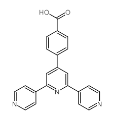 4-[4,2‘:6',4‘'-特比林]-4‘-基-苯甲酸结构式