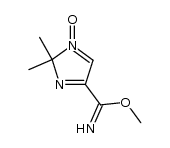 2,2-dimethyl-4-methoxyimidoyl-2H-imidazole 1-oxide Structure