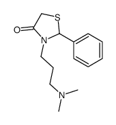 2-phenyl-3-(N,N-dimethylaminopropyl)-1,3-thiazolidin-4-one picture