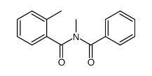 N-benzoyl-N,2-dimethylbenzamide Structure