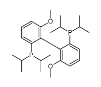 (S)-(6,6′-二甲氧联苯-2,2′-二基)双(二异丙基膦)结构式