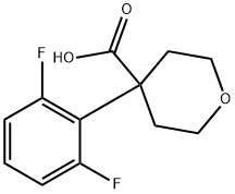 4-(2,6-二氟苯基)四氢-2H-吡喃-4-羧酸图片