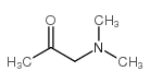 1-(Dimethylamino)-2-propanone Structure