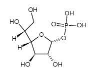 α-D-Galactofuranosyl phosphate结构式