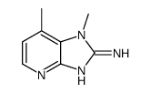 2-AMINO-1,7-DIMETHYLIMIDAZO(4,5-B)PYRIDINE结构式