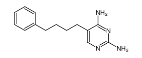 2,4-diamino-5-(4-phenylbutyl)pyrimidine Structure
