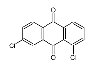1,7-Dichloro-9,10-anthraquinone结构式