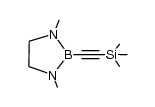 1,3-dimethyl-2-[(trimethylsilyl)ethynyl]-1,3,2-diazaborilidine Structure