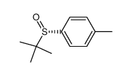 tert-butylsulfinyl-p-toluene Structure