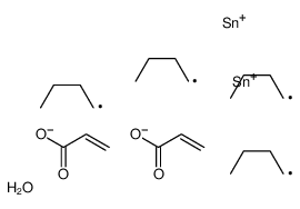 [dibutyl-[dibutyl(prop-2-enoyloxy)stannyl]oxystannyl] prop-2-enoate结构式