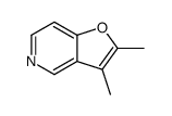 Furo[3,2-c]pyridine,2,3-dimethyl-(9CI) structure