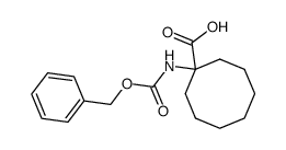 CBZ-1-AMINO-1-CYCLOOCTANECARBOXYLIC ACID Structure