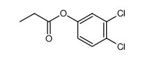 3,4-dichlorophenyl propanoate Structure